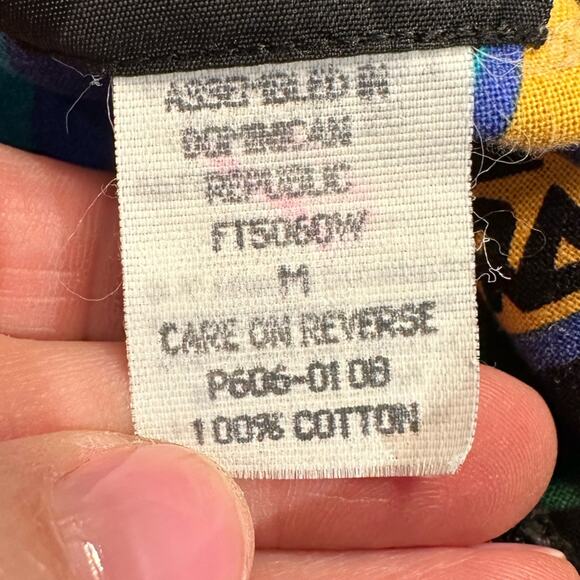 Frontier Series Cotton Western Aztec Print Womens Medium Long Sleeve Shirt - Picture 4 of 8